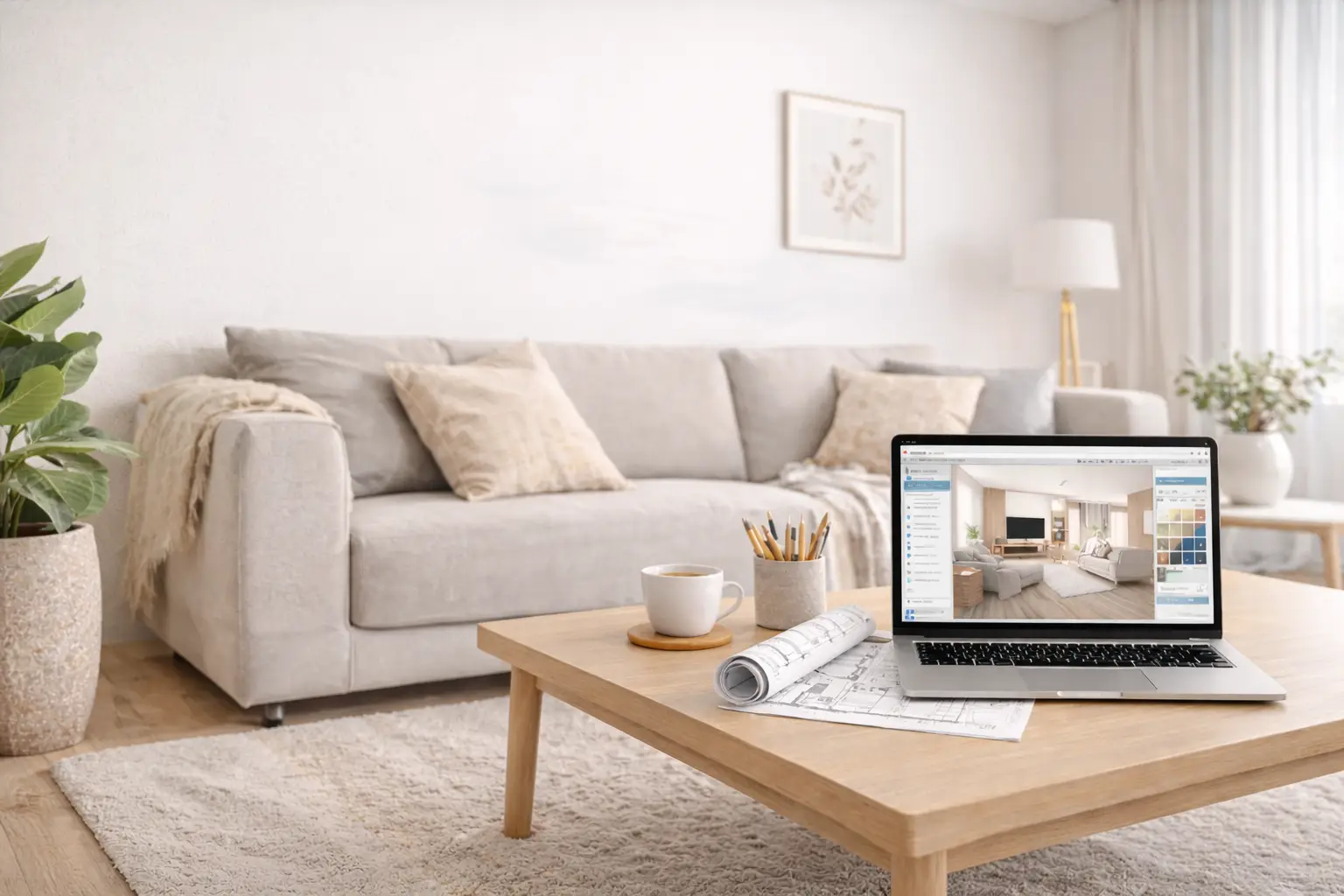 Essential Online Interior Design Package for Single Rooms